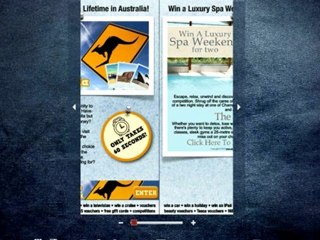 Holiday Competitions Pinbook - Win a Holiday to Australia