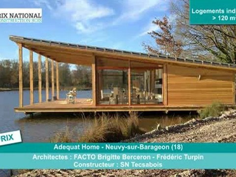 Palmarès du Prix national de la Construction Bois 2012 - Salon Maison Bois 2012