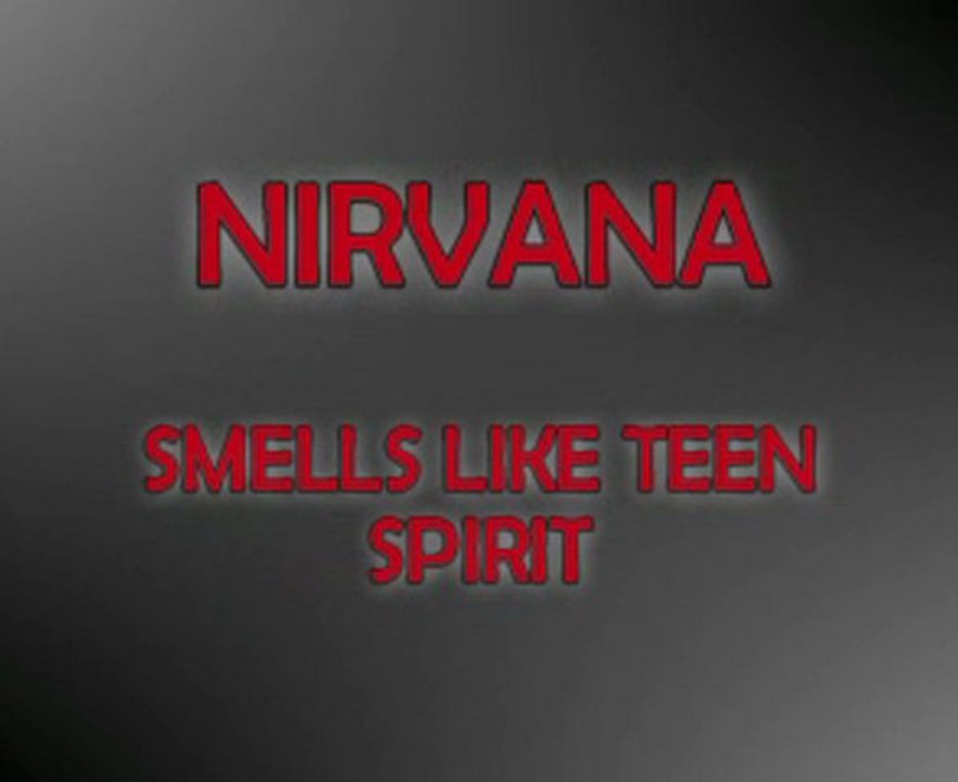 BACKMASK : NIRVANA - SMELLS LIKE TEEN SPIRIT