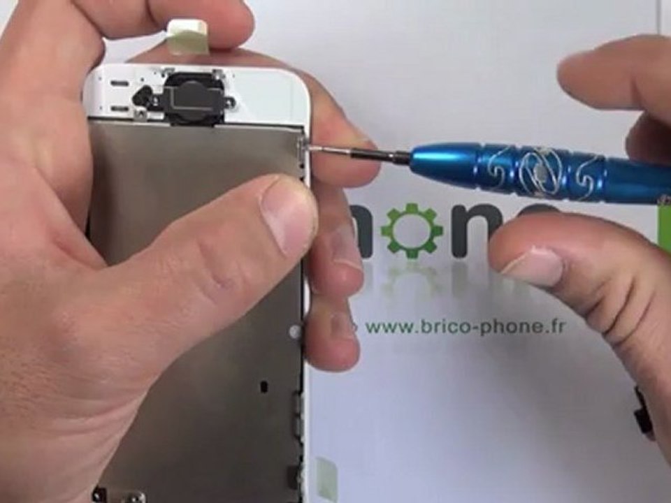 Tutoriel Iphone 5 remplacer écran vitre tactile  + LCD démontage et remontage