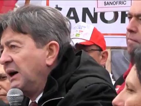 Mélenchon aux Sanofi: La cupidité des actionnaires