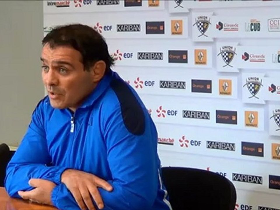 Avant Biarritz - UBB  (Point Presse UBB - 2012-2013)