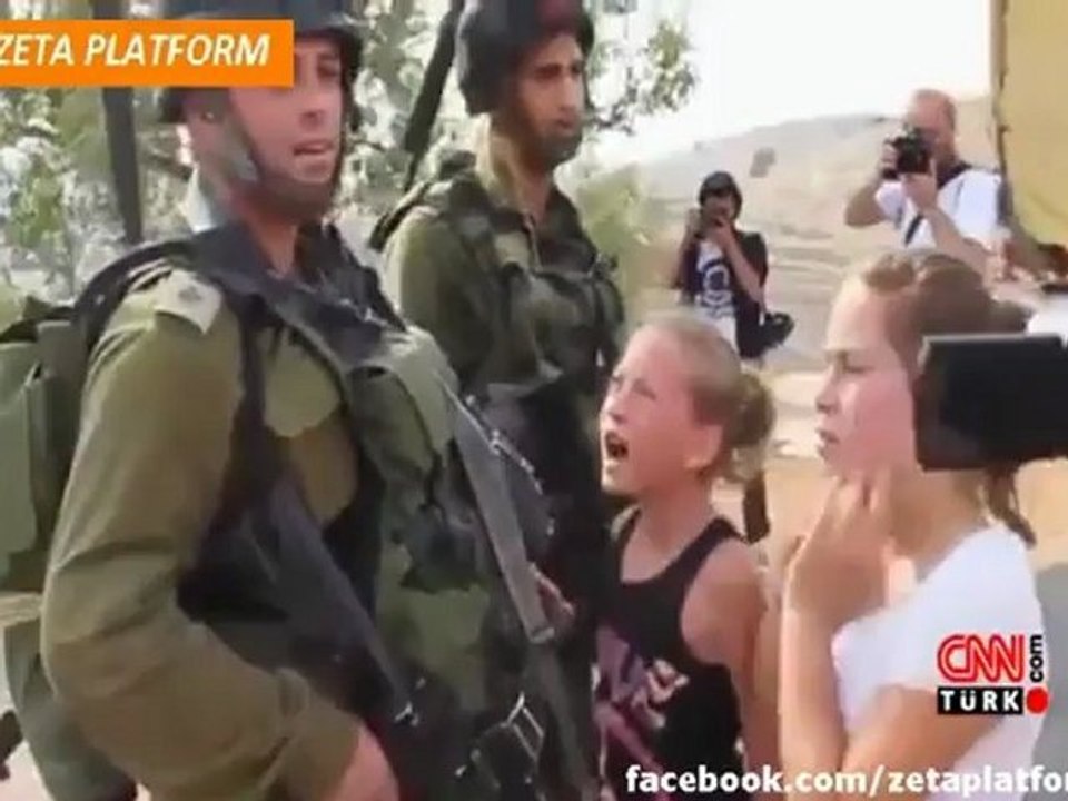 SAVAŞIN İÇİNDE BÜYÜDÜ İSRAİL ASKERLERİNİN ÜZERİNE BÖYLE YÜRÜDÜ-israil-askerlerine-kafa-tutan-filistinli-kiz-konustu:::::zeta platform::::