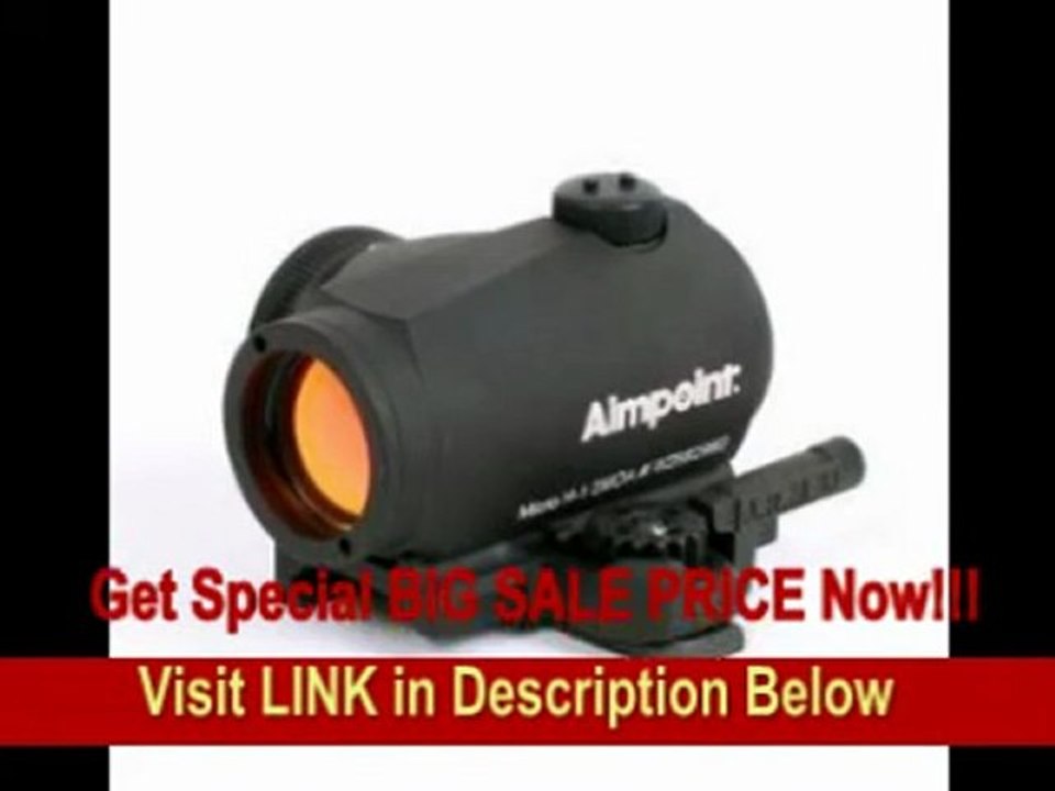 [BEST BUY] Aimpoint Micro H-1 (2 MOA) with A.R.M.S. #31 Mk. II Throw-Lever Micro Mount