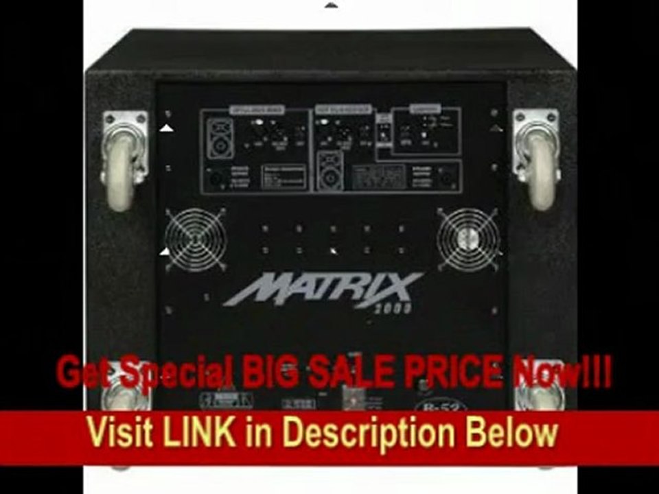 [REVIEW] B52 Matrix 2000 Speaker Sound System video Dailymotion