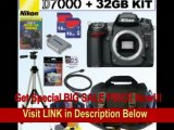 [BEST PRICE] Nikon D7000 16.2MP DX-Format CMOS Digital SLR Camera (Body)   32GB Deluxe Accessory Kit