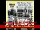 [SPECIAL DISCOUNT] Nikon D90 SLR Digital Camera with 18-55mm VR Lens and 55-200mm VR Lens + Huge Battery, Lens & Tripod Complete Accessories Package (Everything you Need)