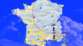 Météo 30 novembre 2012: Refroidissement, neige et pluie !