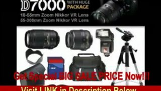 [BEST PRICE] Nikon D7000 16.2MP CMOS Digital SLR DX Format with VR Lenses and Accessory Kit