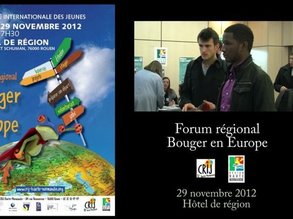 Forum "Bouger en Europe"