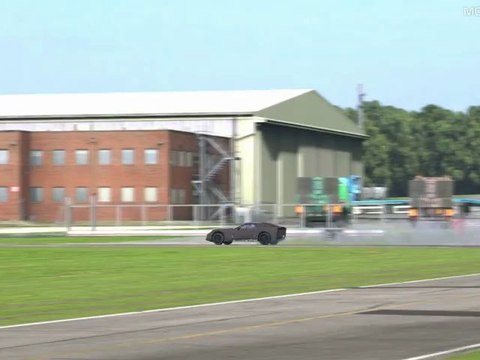 Gran Turismo 5 - Corvette C7 Test Prototype at Top Gear Test Track