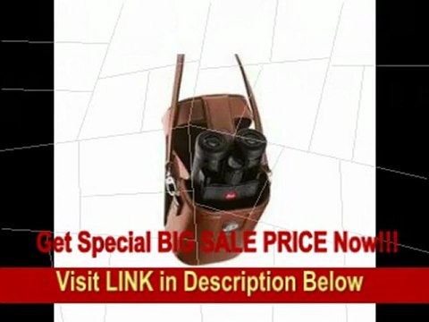 [BEST BUY] Leica 10x25 BCL Ultravid, Compact Water Proof Roof Prism Binocular with 5.2 Degree Angle of View, Black Leather, with Brown Leather Case.