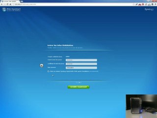 Installation du serveur NAS Synology DS213+