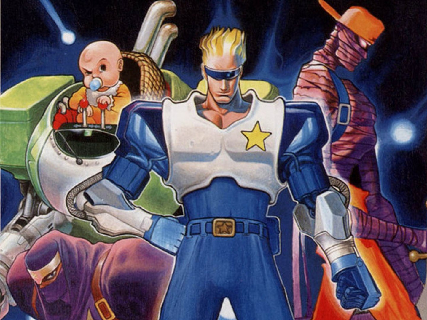 CGRundertow CAPTAIN COMMANDO for Arcade Video Game Review - video  Dailymotion