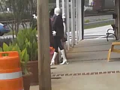 Norfolk Southern autorack northwest through Austell Ga. (2)