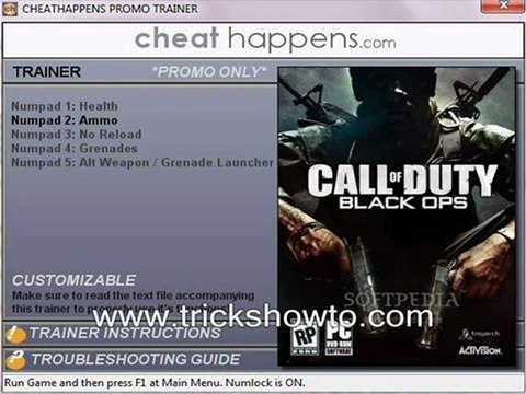 Call Of Duty: Black Ops 2 +10 Trainer Download - Created by CheatHapens - Call Of Duty 2013
