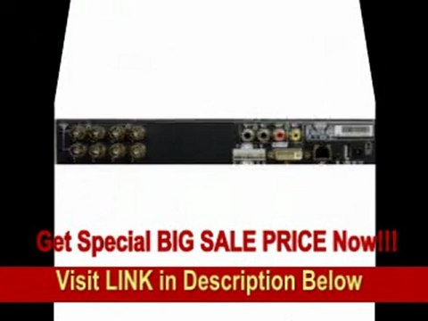 [SPECIAL DISCOUNT] Lorex Edge+ LH328501C4 8-Channel Video Security DVR with Internet, 3G Mobile Viewing and 4 Security Cameras (Black)