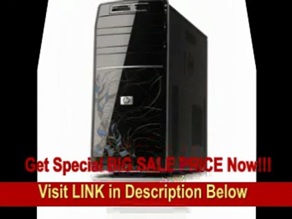 [BEST BUY] HP Pavilion p6750f Special Edition Desktop Computer - Black/Blue