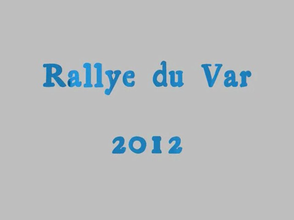 rallye du Var 2012