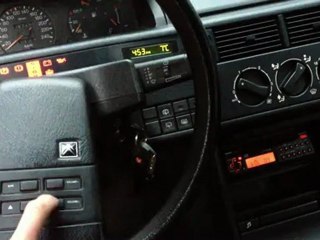 Commande au volant Citroen XM