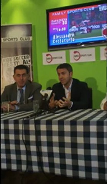Billy Costacurta talks about Greece