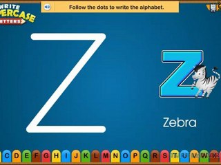 Write Uppercase Letters