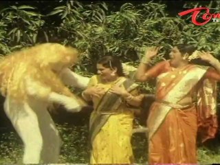 Telugu Comedy Scene - Terrific Ghost Scares & Kicks Ladies Ass