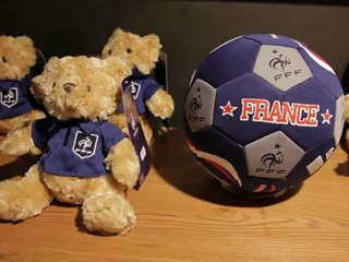 Les Bleus à la Boutique FFF