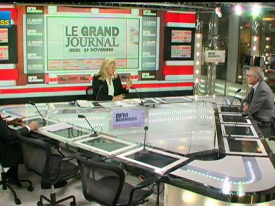 29/11 BFM : Le Grand Journal d’Hedwige Chevrillon -  Alain Rousset et Bernard Van Craeynest 3/4
