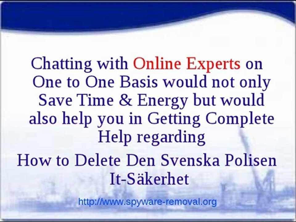 Uninstall Den Svenska Polisen It-Säkerhet : Effective Steps To Remove It!