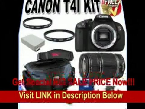 [FOR SALE] Canon EOS Rebel T4i 18.0 MP CMOS Digital SLR with 18-55mm EF-S IS II Lens & Canon 55-250IS Lens (2 Lens Kit!!!)+ 16GB Memory+ 2 Extra Batteries + 2 UV Filters + Canon Gadget Bag + Accessory Kit