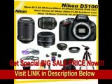 [REVIEW] Nikon D5100 16.2MP CMOS Digital SLR Camera with 3-inch Vari-Angle LCD Monitor Triple Lens Sports Package with Nikon 18-55mm VR Lens & Nikon 55-200VR Lens & Nikkor 50mm f/1.8D Manual Focus Lens with SS