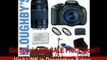 [BEST BUY] Canon EOS Rebel T3i 18 MP CMOS Digital SLR Camera with EF-S 18-55mm IS II Lens Kit + Canon EF 75-300mm III Telephoto Zoom Lens + Canon Deluxe Gadget Bag + Canon LPE8 Spare Battery + LEXSpeed 32GB SDHC