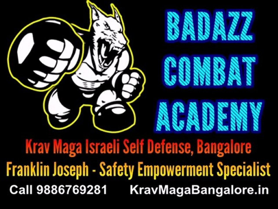 Krav Maga Bangalore Multiple Bag Drills: BadAzz Combat Academy: Israeli Self Defense