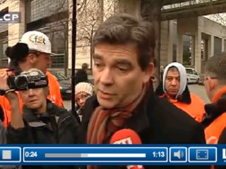 Reportages : Dernières heures de négociations sur l'avenir de Florange