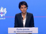 Point de presse du 3 octobre 2012 de Najat Vallaud-Belkacem