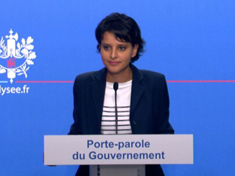 Point de presse du 17 octobre 2012 de Najat Vallaud-Belkacem