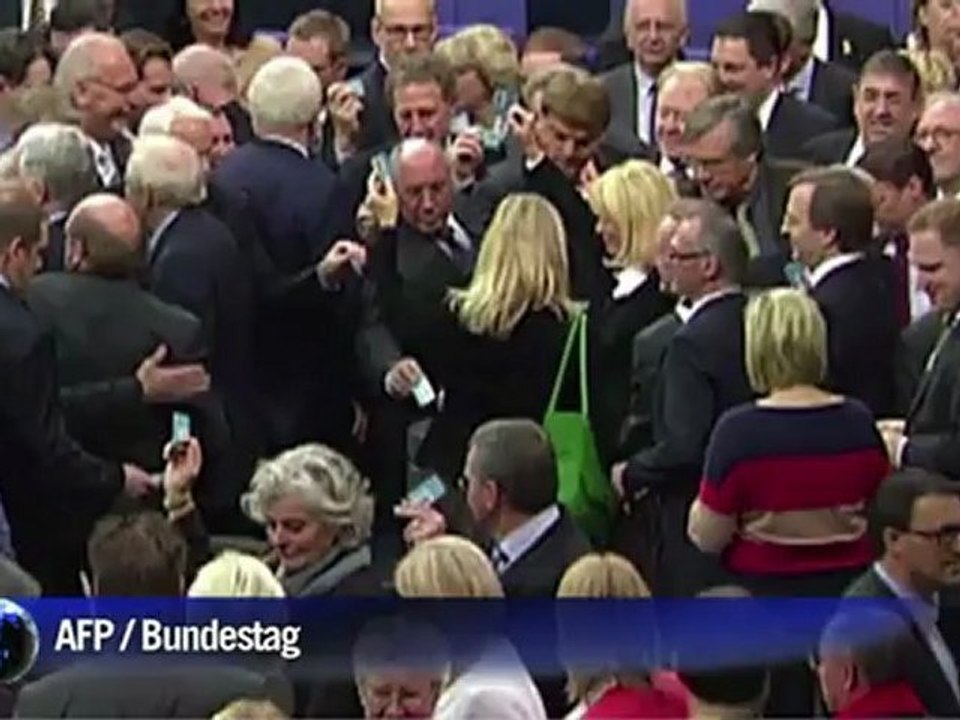 Les députés allemands ont approuvé l'aide à la Grèce