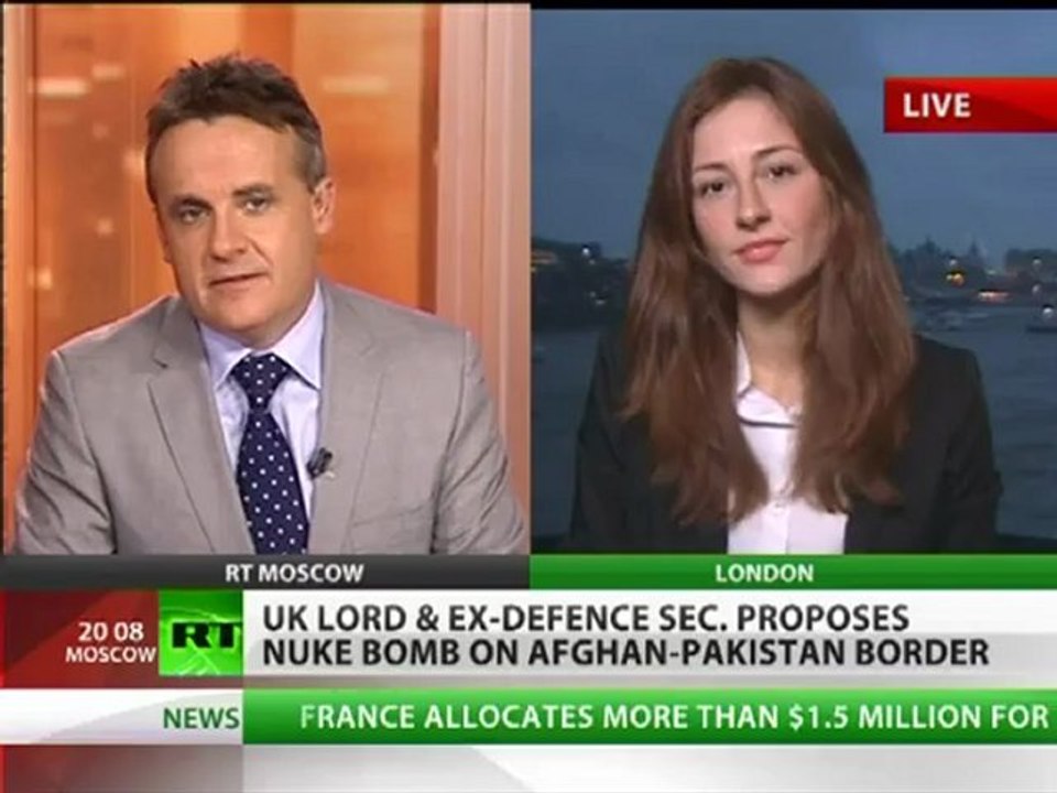 Nuke 'em for Peace! UK lord suggests neutron bomb on Afghan-Pakistan border