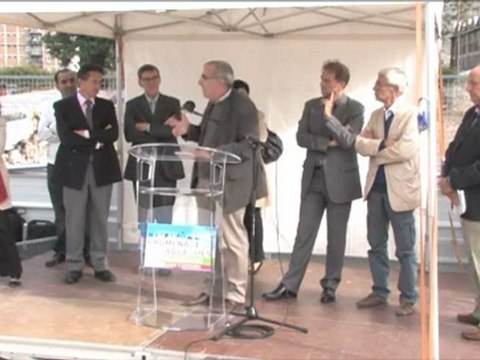 Inauguration de la Promenade des aqueducs - Arcueil et Gentilly