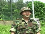 Singer Psy during his 2008 stint in the military