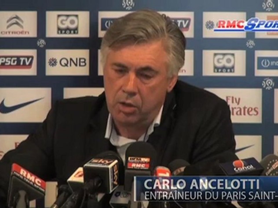 C. Ancelotti : "Beckham, le plus grand professionnel"