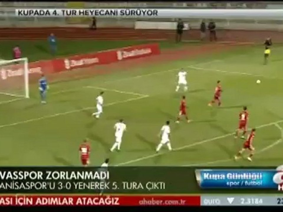 ZTK Sivasspor 3 - 0 Manisaspor Özet