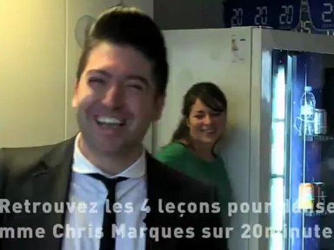 Chris Marques fait danser la rédaction de 20 Minutes
