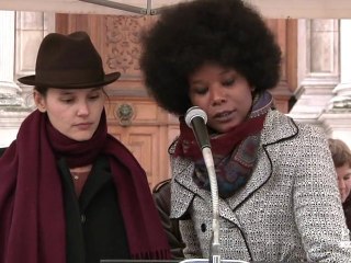 Virginie le Doyen et Bams lisent Despentes contre les violences faites aux femmes