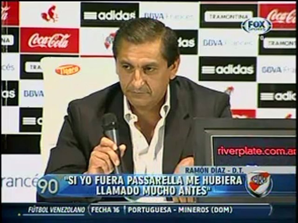 Presentacion de Ramon Diaz en River - Parte 2