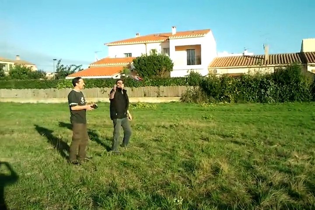 noel 2011 essai helico avec kikoman & jakye