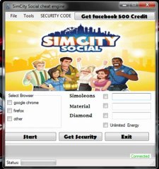 sim city social hacking tool works 100%