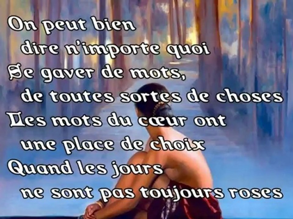 les mots