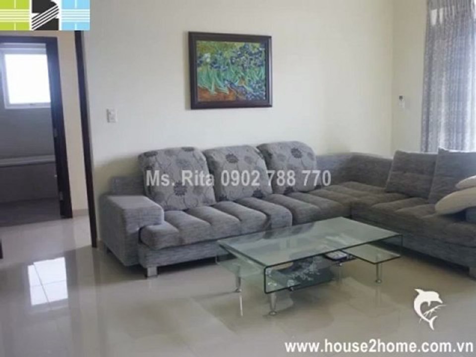 Good price apartment for rent in Riverside, Phu My Hung, Dist 7, HCMC 1300$_month.